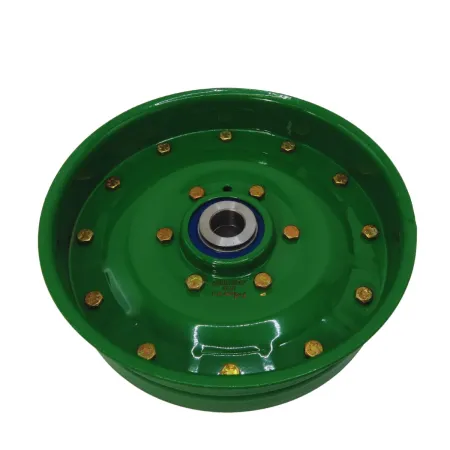 POLIA GUIA PICADOR PALHA COMPATIVEL COLHEITADEIRA JOHN DEERE STS S AH210837