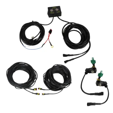 KIT PONTA CERCA BARRA 12V PULVERIZADOR AGRICOLA E BICO VERDE