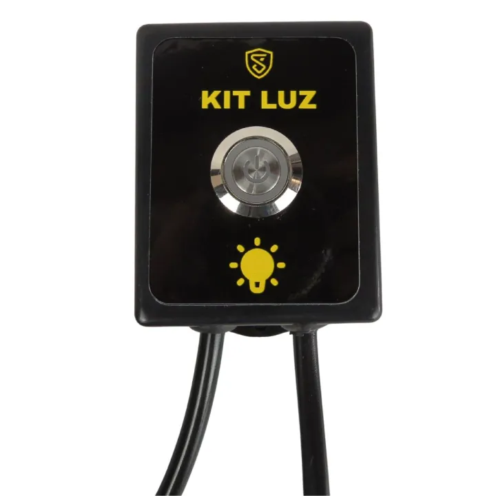 KIT FAROL LUZ LED AZUL UNIVERSAL PULVERIZADOR NOTURNO BLUE